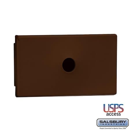 Salsbury Industries Salsbury Industries 1090ZU 6 x 3.25 x 2 in. Key Keeper - Recessed Mounted - USPS Access; Bronze 1090ZU